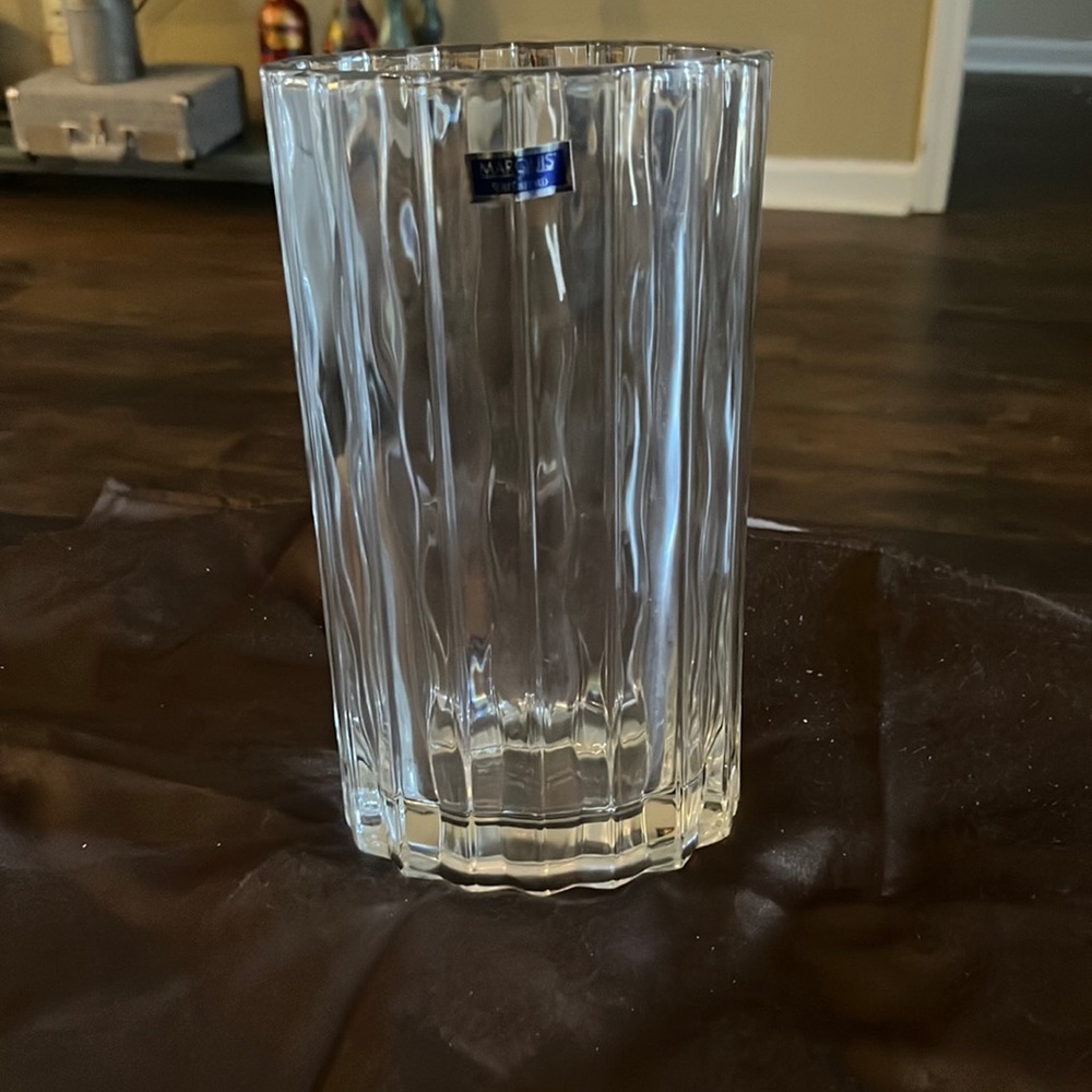 Marquis by Waterford vase 8 1/2 inches tall never used